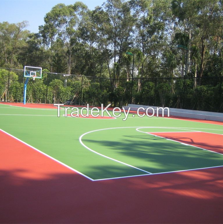 Hot sale! prefabricated synthetic tennis rubber floor