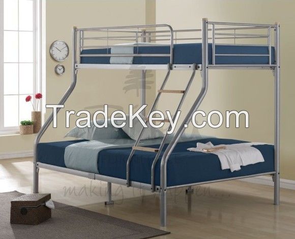 metal Double Bunk Beds, triple bunk bed