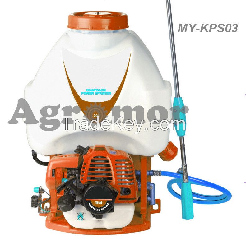 knapsack power sprayer