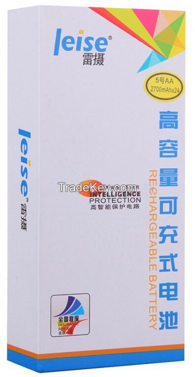 LEISE 950mAh NI-MH AAA Rechargeable battery