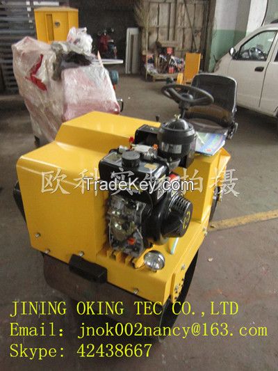 OK-5.5T Ride on Hydraulic Vibratory Road Roller