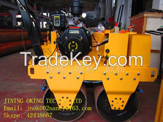 OK-S600C double steel wheel diesel roller