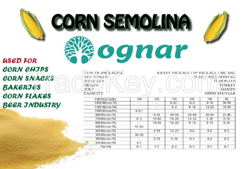 Corn Semolina