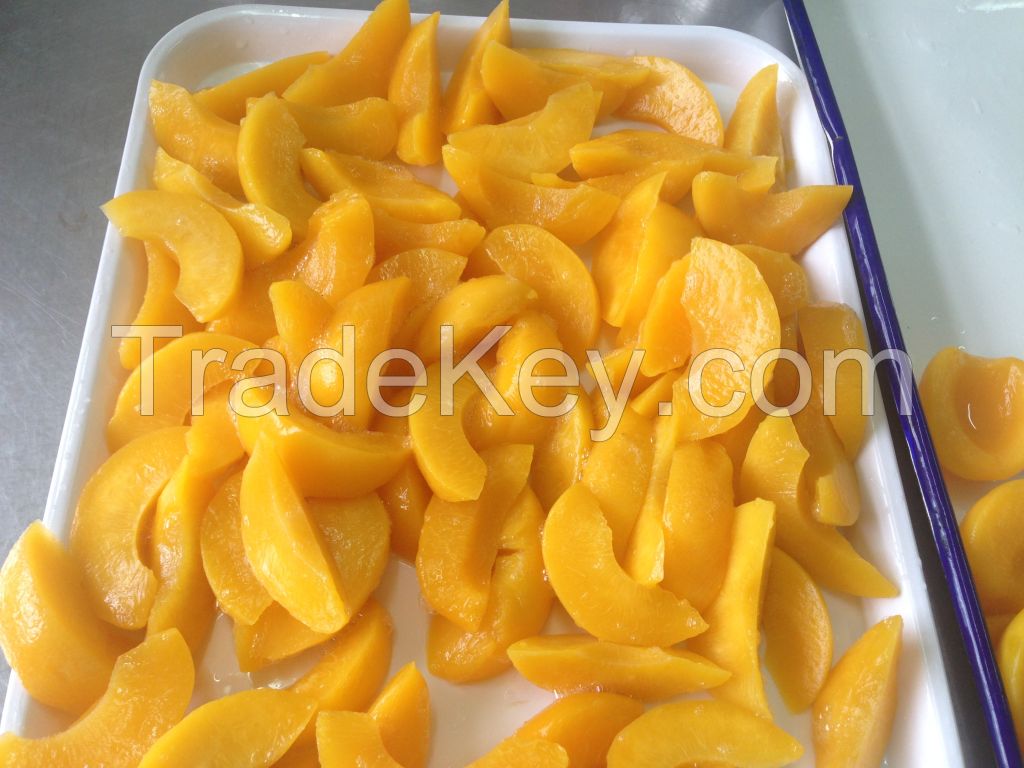 canned yellow peach 3kg sliced