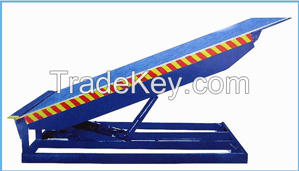 static hydraulic yard ramp