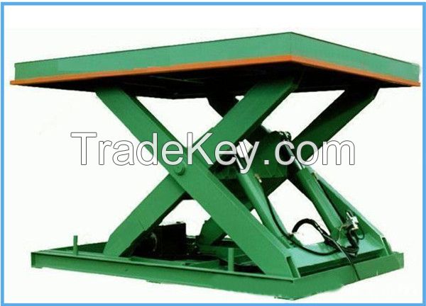 static hydraulic cargo lift