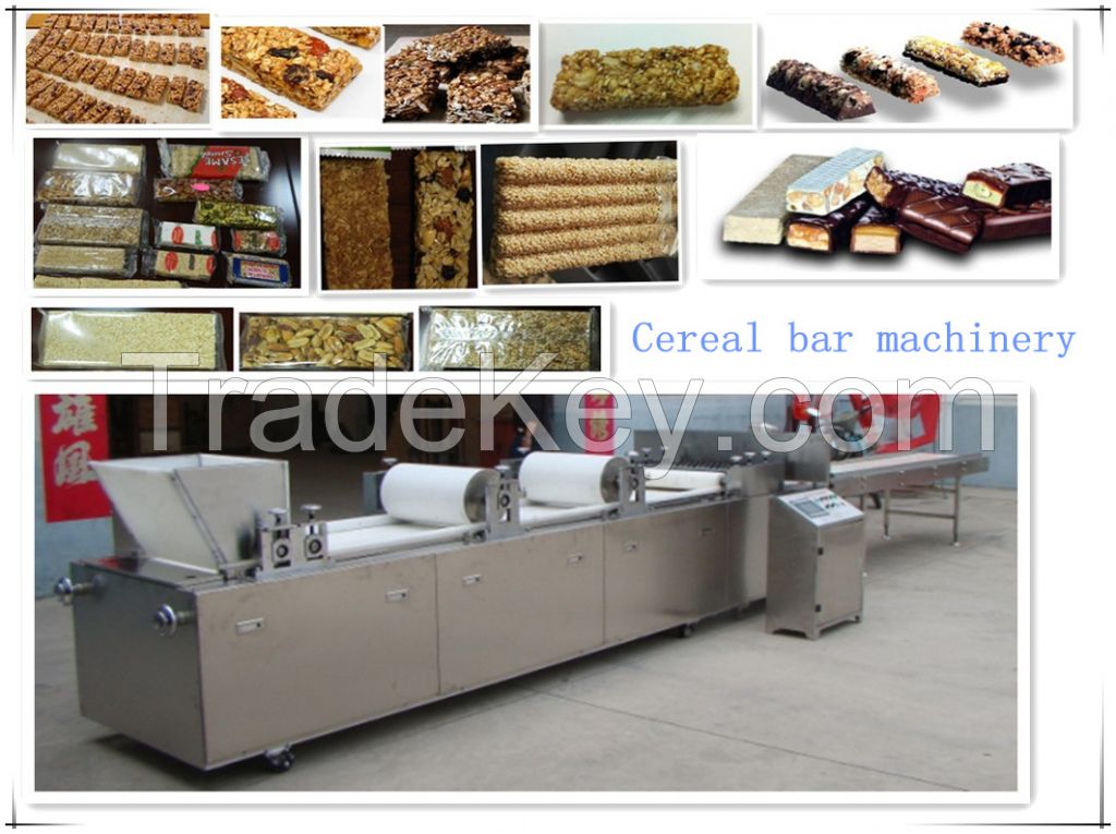 Automatic cereal bar machine