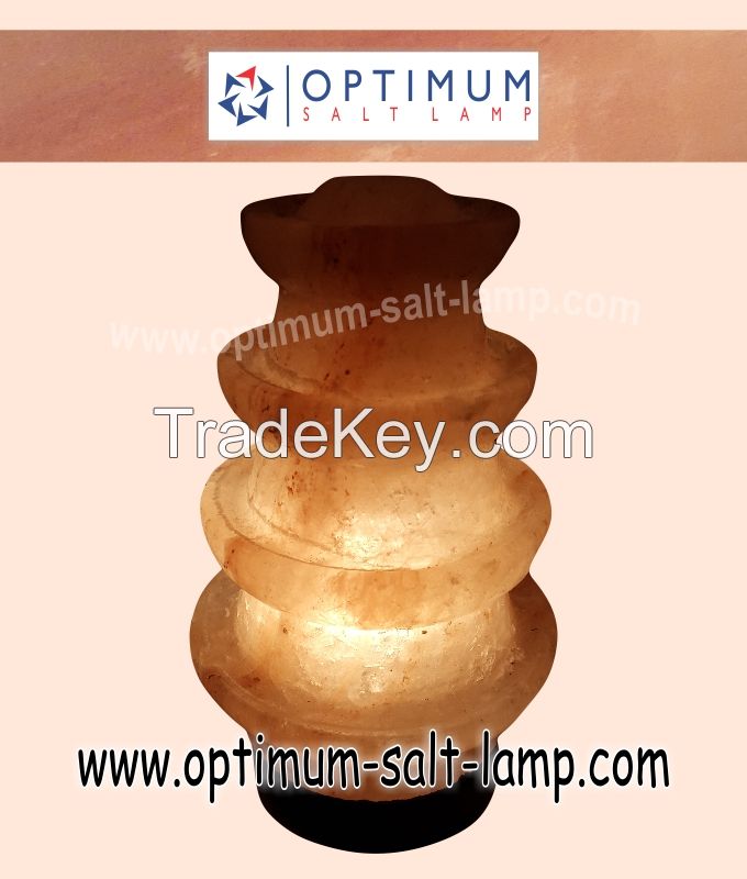 Fountain Shaped Salt Lamp