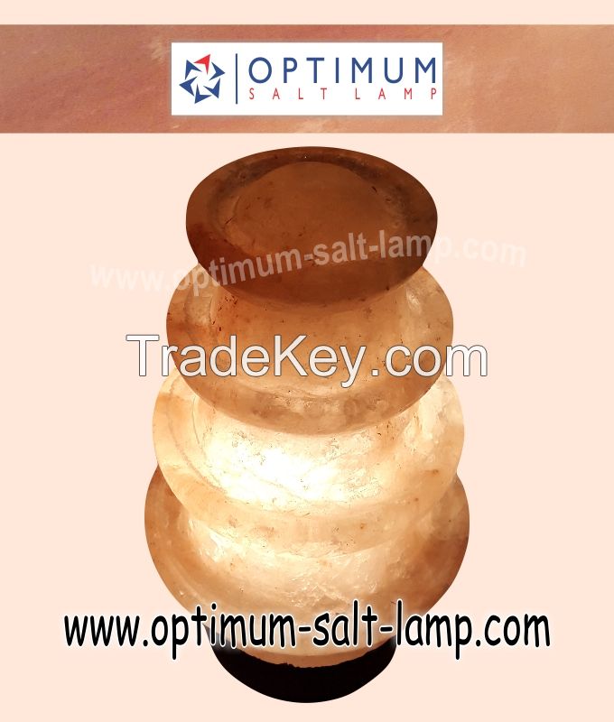 Fountain Shaped Salt Lamp