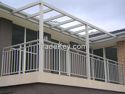 Handrail brackets, made of exquisite aluminum materials with rugged frame/easy-installation effect 