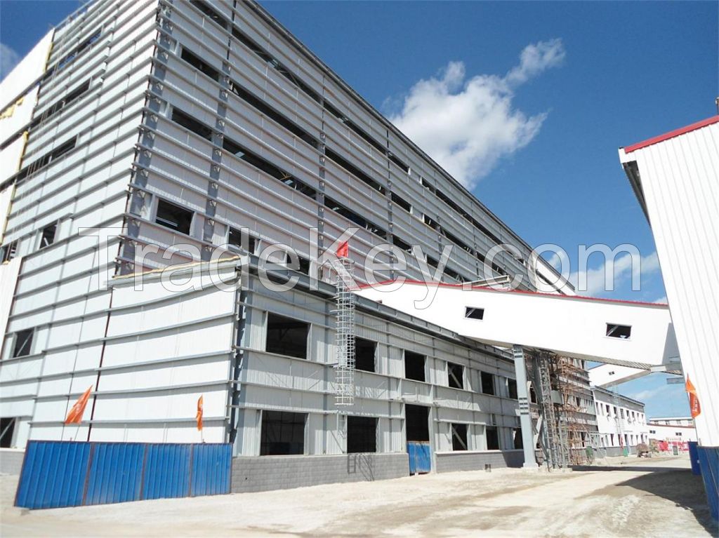 Prefabricated Steel Structure Fabrication Workshop