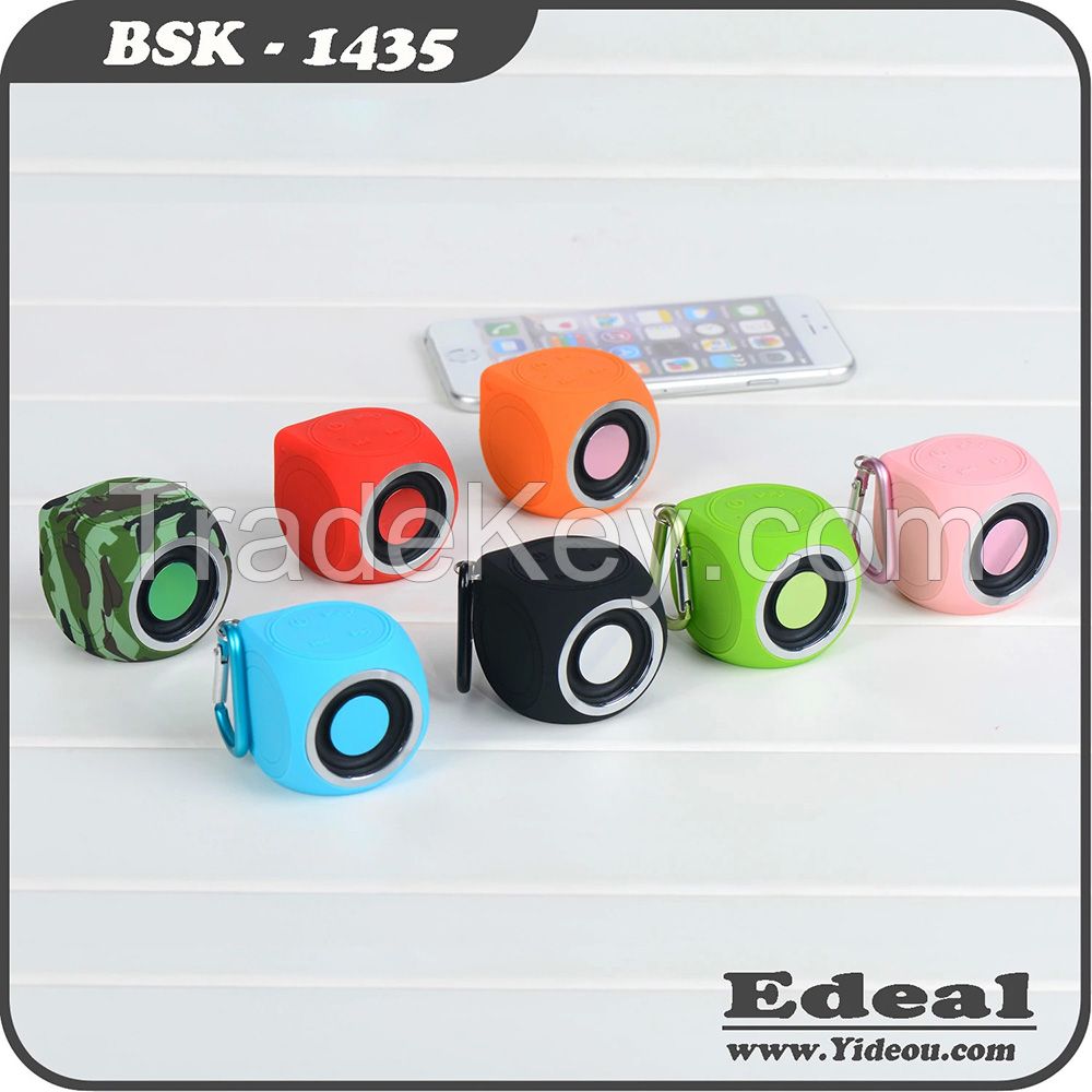 30mm driver IPX7 waterproof bluetooth speaker multi color