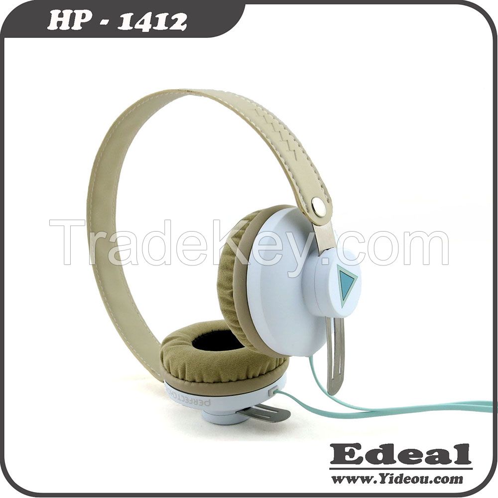 new products 40mm driver 20Hz~20kHz Frequency Response wired headphone with microphone