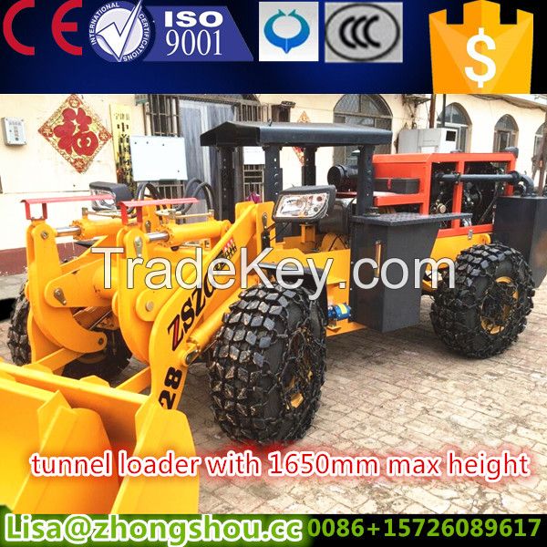 2015 Coal mine use 2ton rated load Underground wheel loader