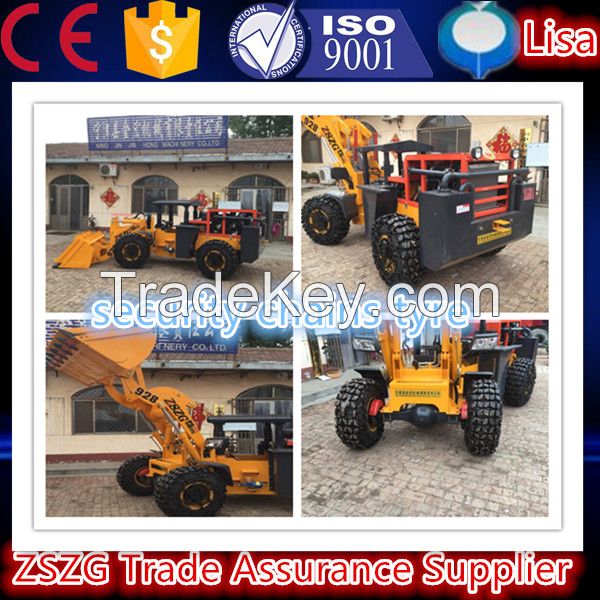 2015 4WD 2800kg rated load small loader for loading coal