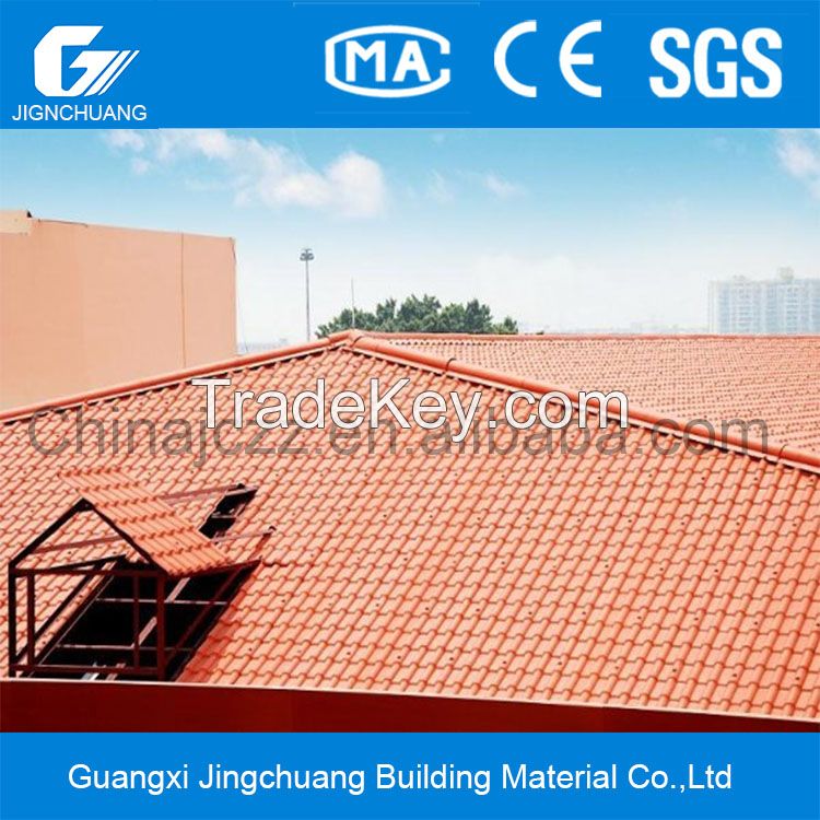 960mm,New type PVC/ASA/PMMA synthetic resin tiles roofing