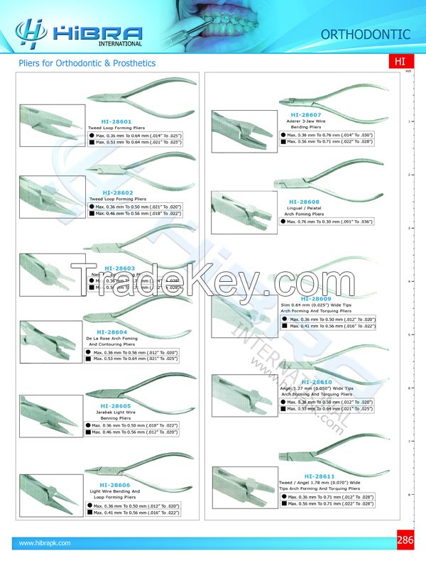 orthodontic pliers, dental pliers