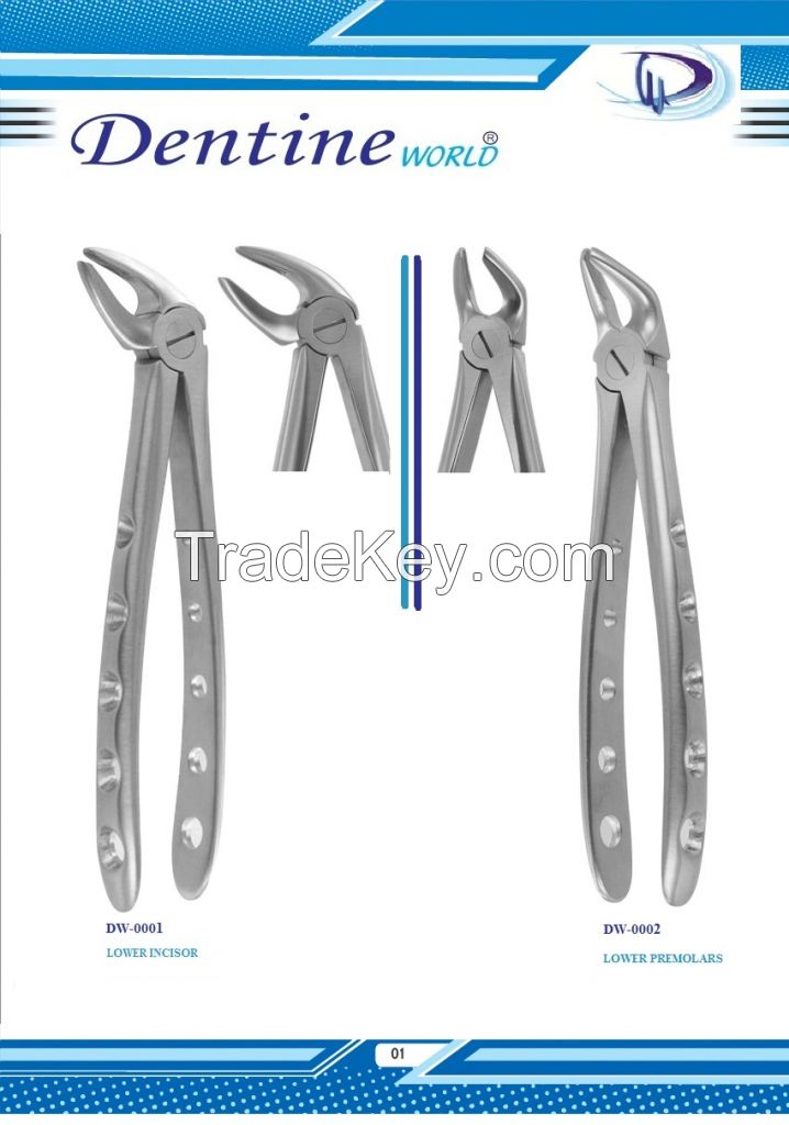 All types of Dental Instruments