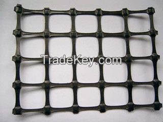 Bi-directional plastics geogrid