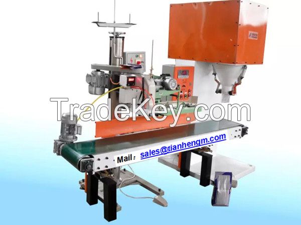 high precision PLC powder packaging machine for granule grain rice sug