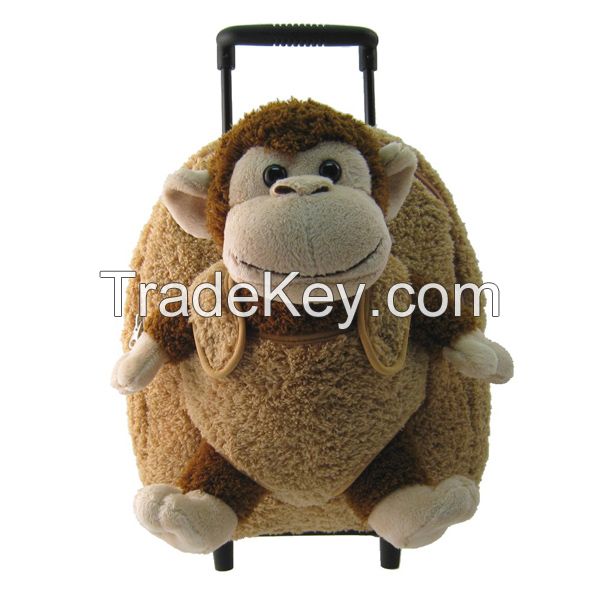 Plush Trolley Backpack Stuffed&amp;Plush Toys Soft Toys/Sac De Chariot En Peluche/Peluches