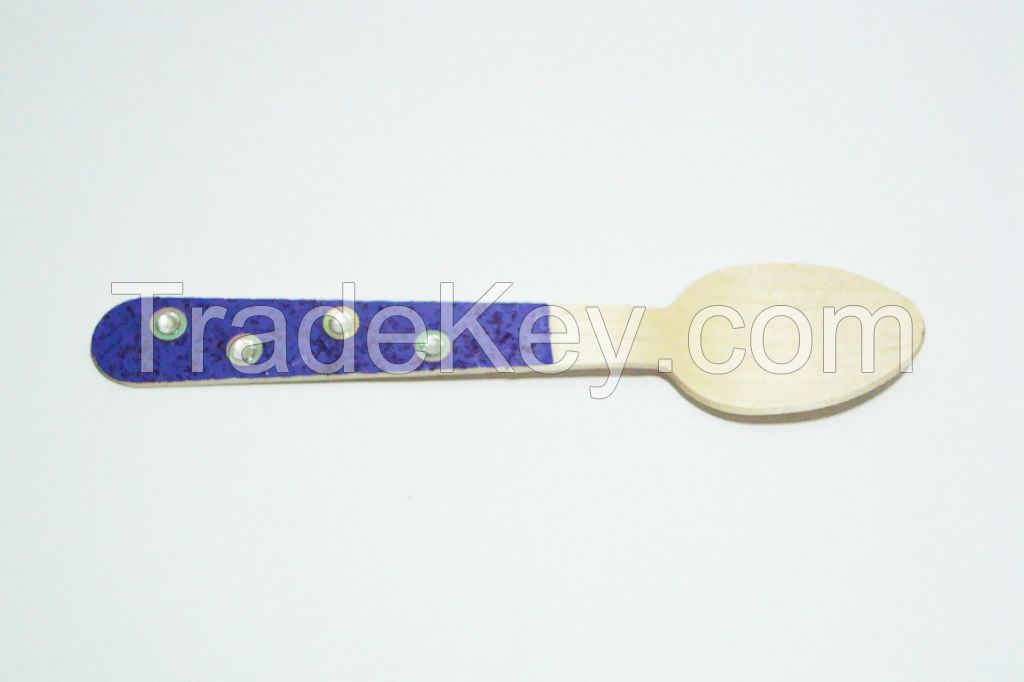 Decorative Disposable Wooden Spoon