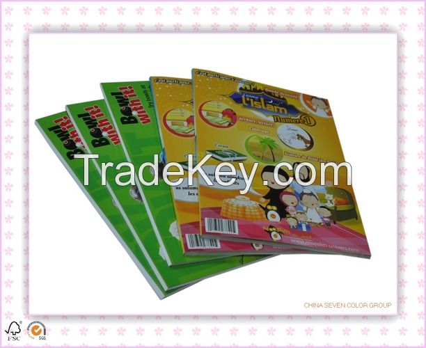 Softcover Books Printing Service in Guangzhou