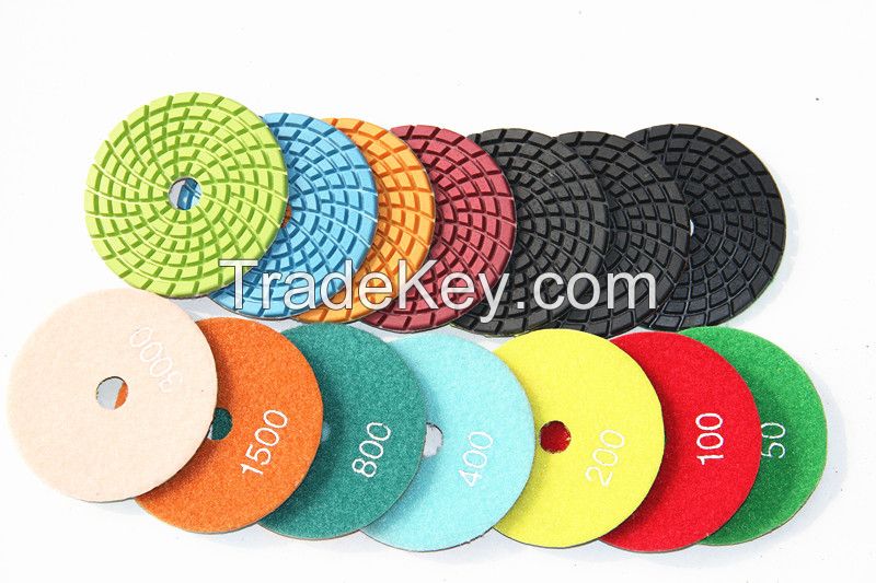 high quality Diamond wet polishing pad for granite,marble,stones