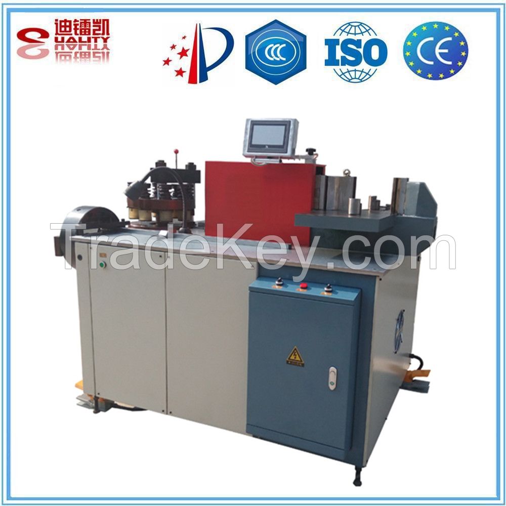 Double table Cnc Hydraulic busbar bending cutting punching machine