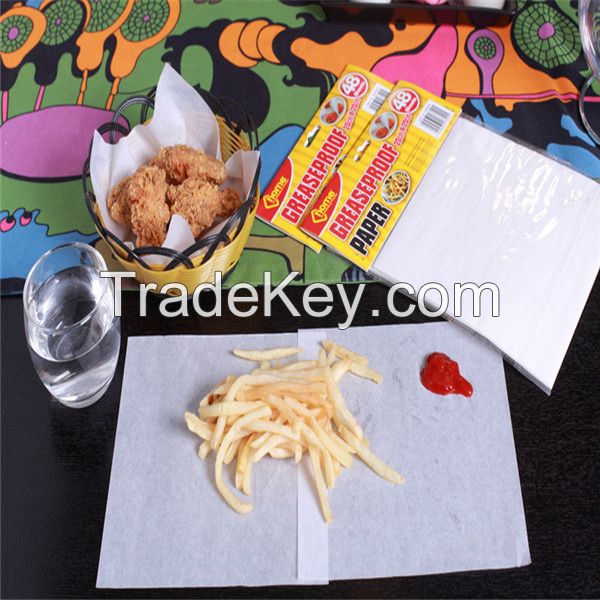 High Quality Food Grade Oily Food Wrapping Paper KIT7-11 Greaseproof paper