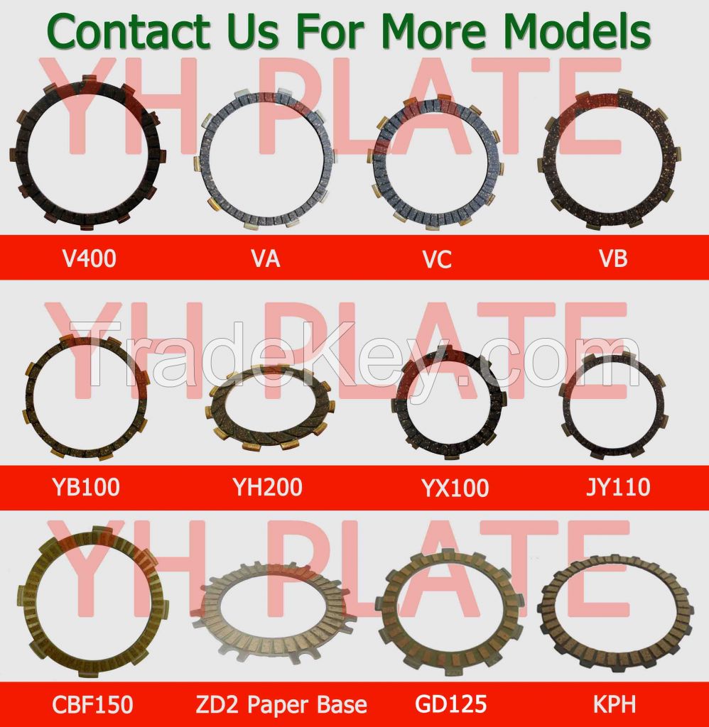 performance motorcycle cg125 clutch plate, OEM provided