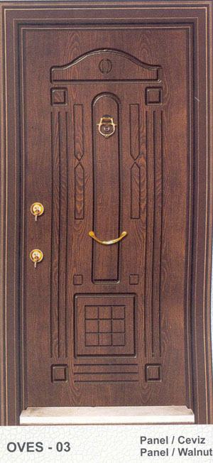 Panel Type Steel Door