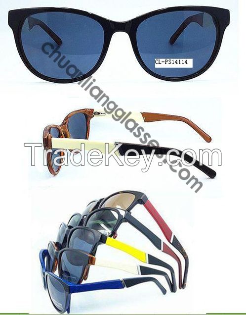 100% Pure Acetate Cat-Eye Sunglasses Fashion and Trendy Women Style Eyewear