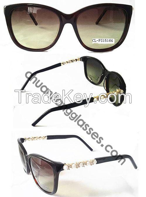 100% Pure Acetate Cat-Eye Sunglasses Fashion and Trendy Women Style Eyewear