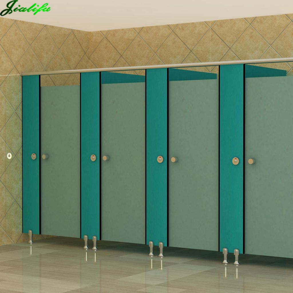 Toilet cubicle compact HPL waterproof and durable