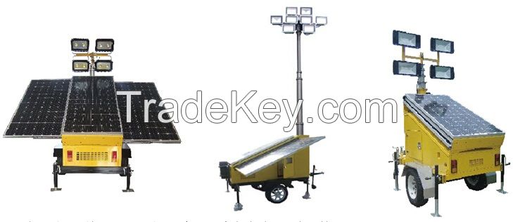 solar mobile beacon lighting, solar mobile lighting