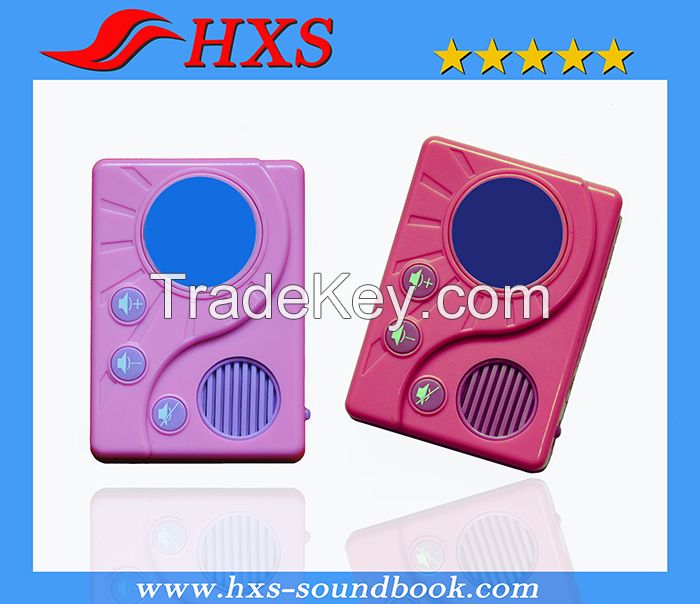 High Quality Educational Children Book Music Sound Box/  Plastic Sound pad