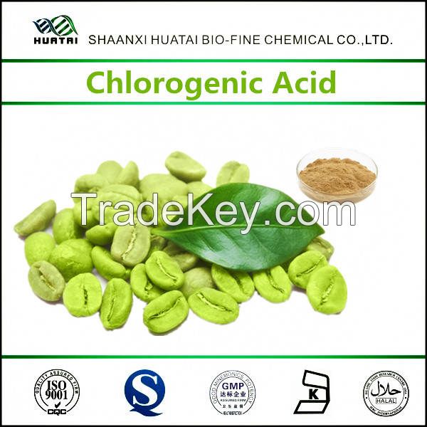 Green Coffee Bean Extract Chlorogenic Acid Powder 80%