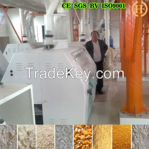 Small scale maize flour milling machines for Africa market milling maize