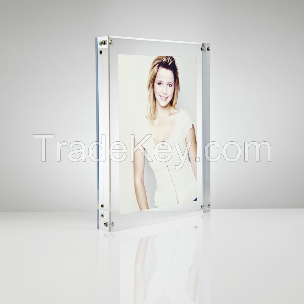 Acrylic photo frame