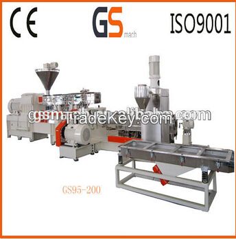 Cacium carbon black masterbatch plastic twin screw extruder