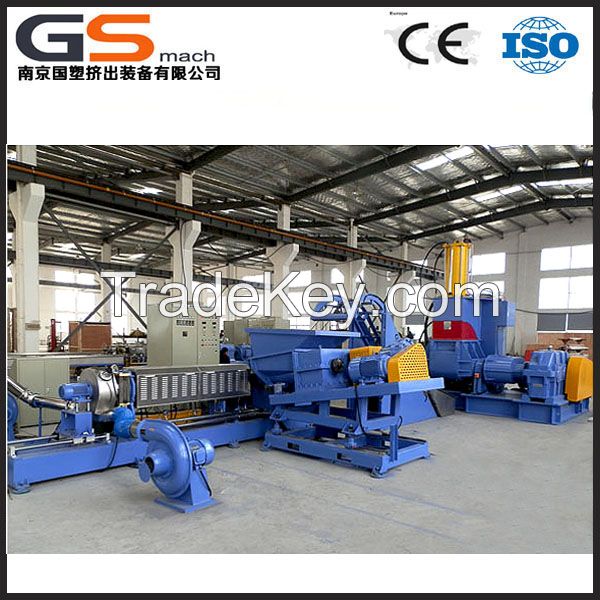 Plastic twin screw extruder for filler masterbatch