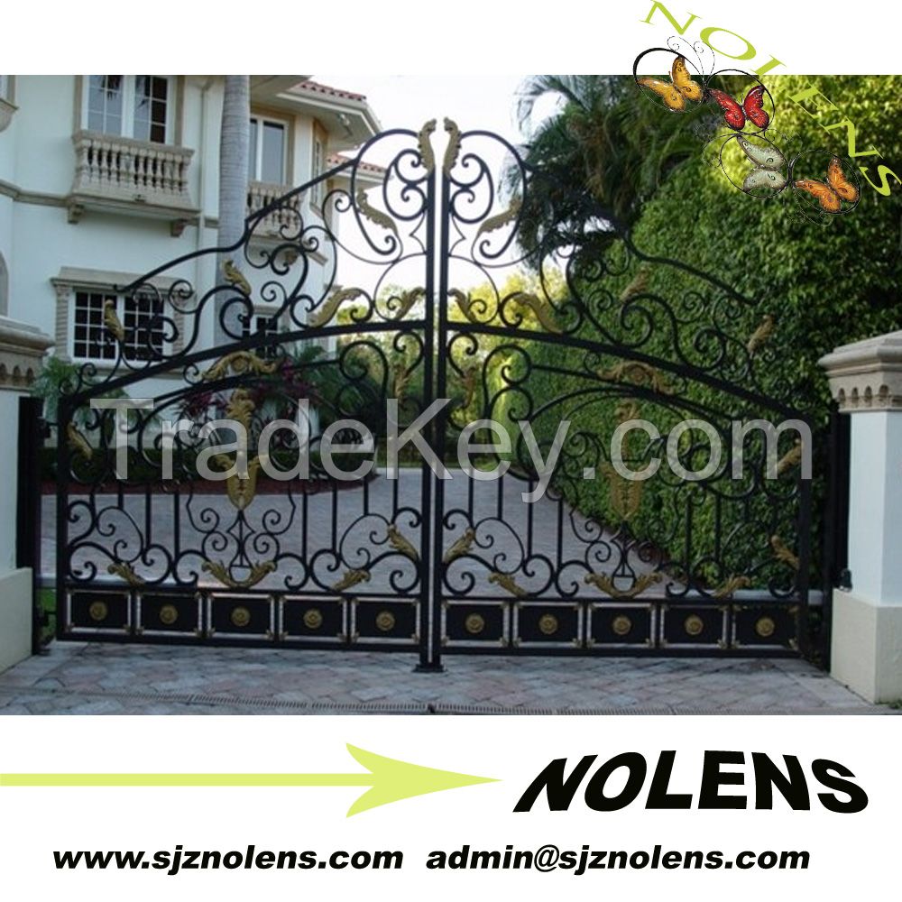 wrought iron gate