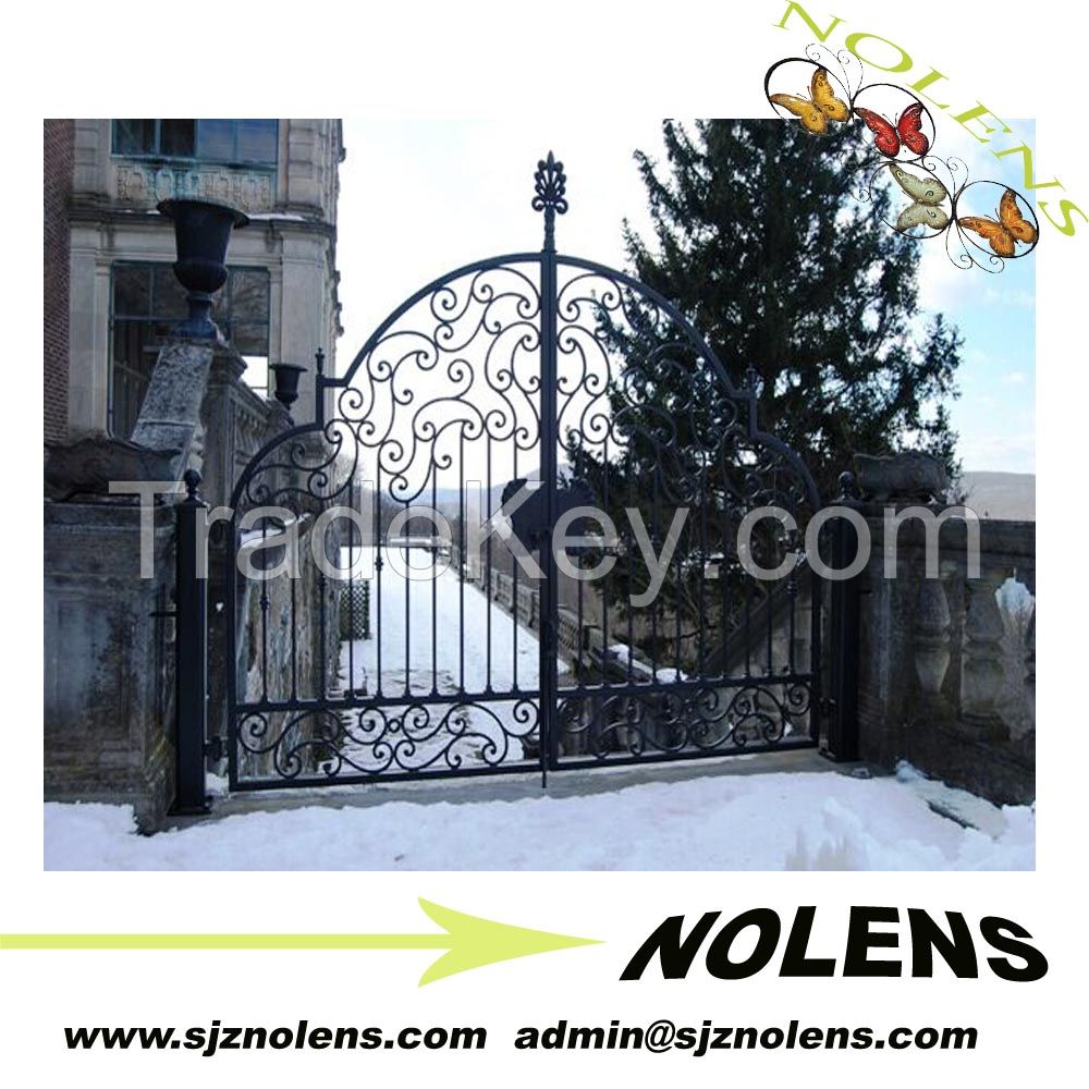 wrought iron gate