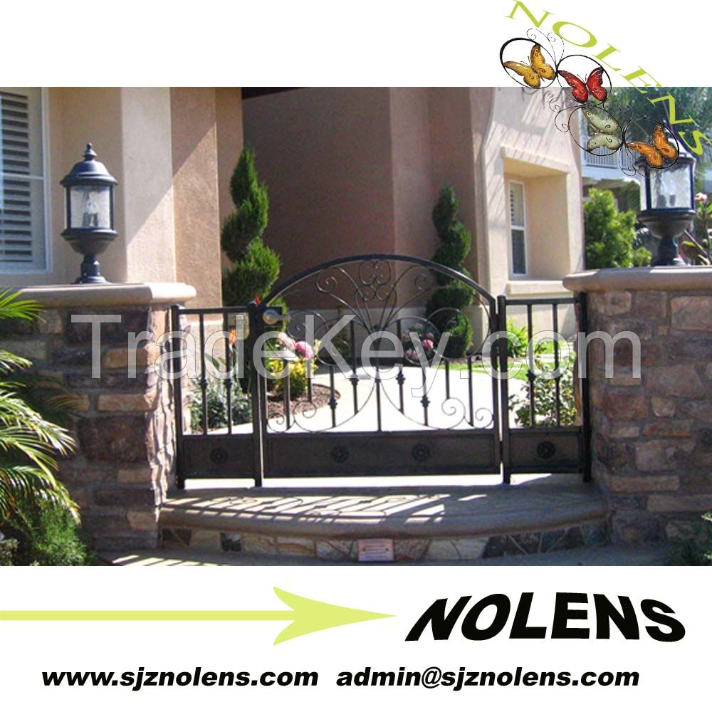 wrought iron gate