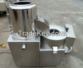 potato washing peeling cutting machine