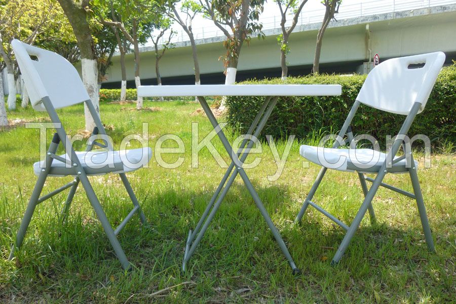 Balcony or garden leisure Plastic Folding table