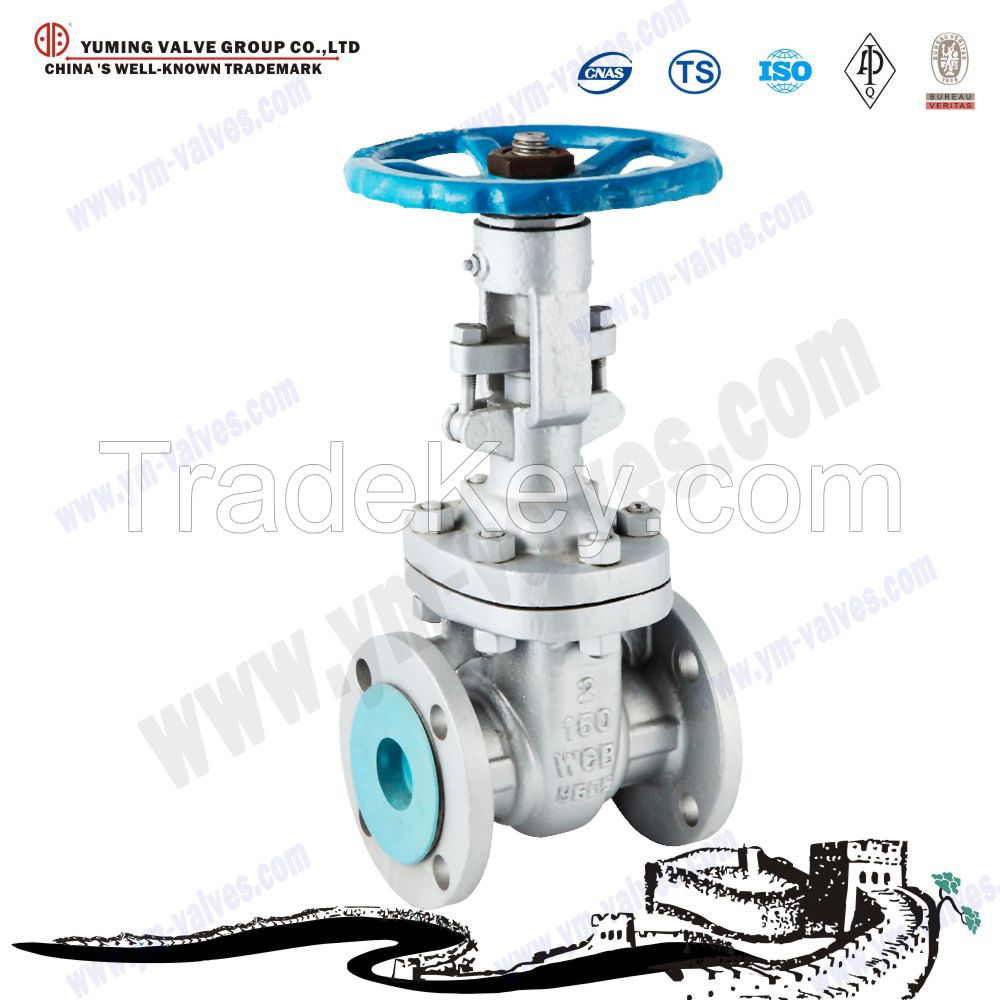 Handwheel flange type stainless steel/cast iron/WCB os&y stem gate valve