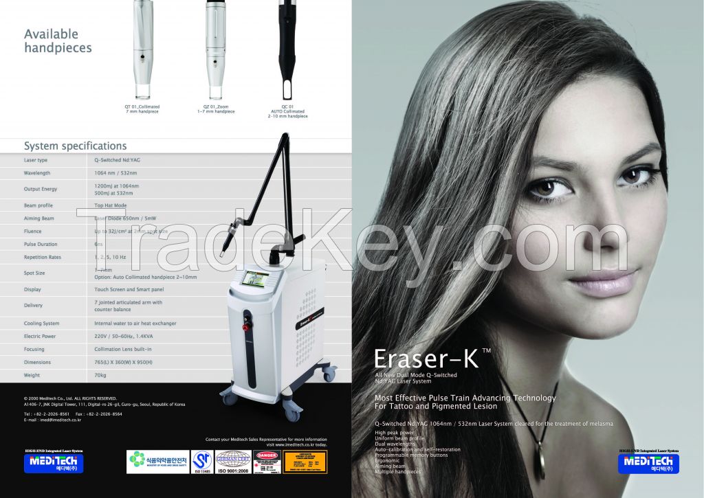 Eraser-K (Q-Switched Nd: YAG Laser)