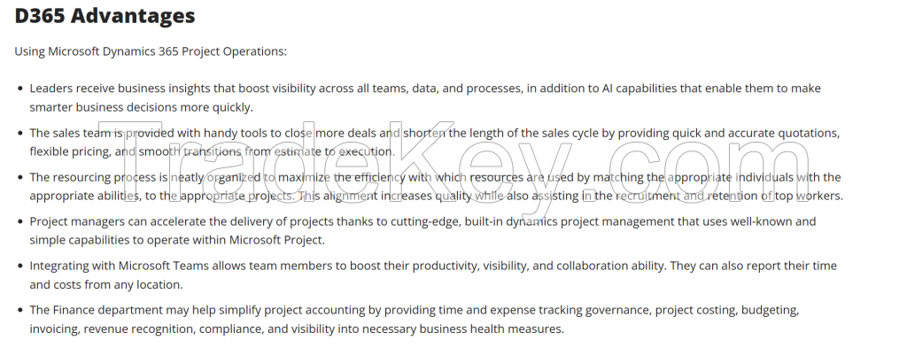 Dynamics 365 Project Operations - 35 Users - Global License.